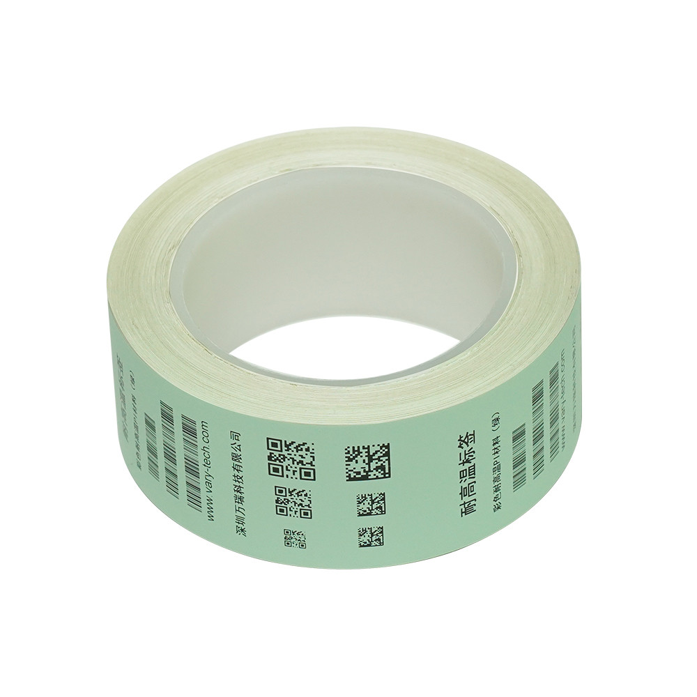 Colored high-temperature resistant PI label (green)