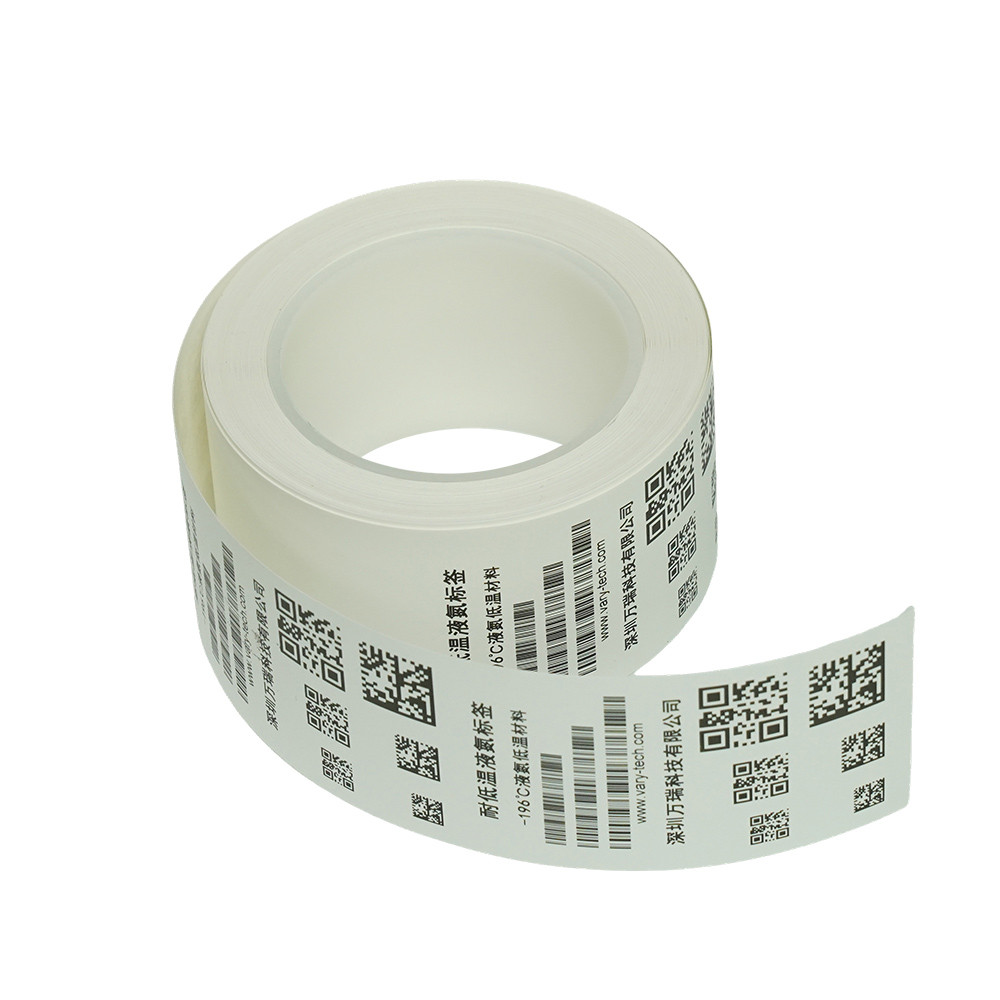 Low temperature resistant liquid nitrogen label